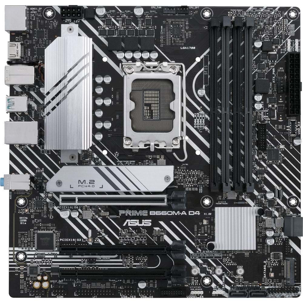Asus PRIME B660M-A D4 B660 5333 MHz DDR4 LGA1700 mATX Anakart