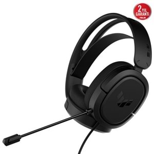 Asus TUF Gaming H1 7.1 Surround 3.5mm Kablolu Siyah Gaming (Oyuncu) Kulaklık