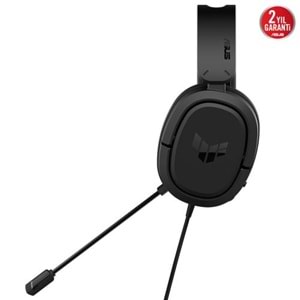 Asus TUF Gaming H1 7.1 Surround 3.5mm Kablolu Siyah Gaming (Oyuncu) Kulaklık