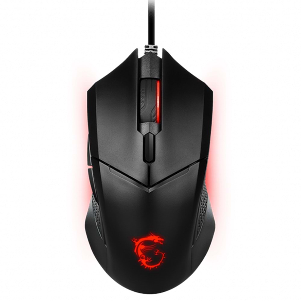 MSI Clutch GM08 3200DPI (Yazılım ile 4200DPI) 6 Tuş USB Optik Kablolu Gaming (Oyuncu) Mouse