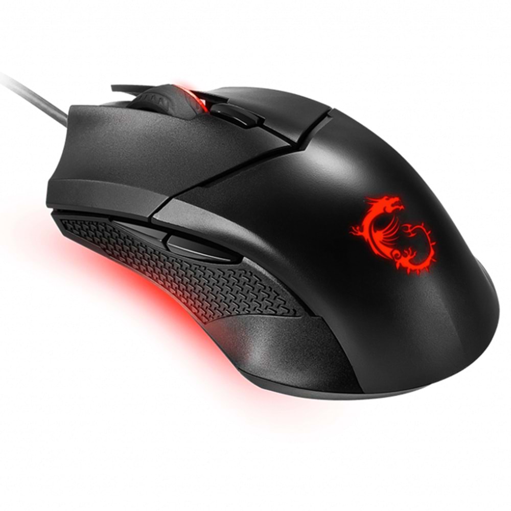 MSI Clutch GM08 3200DPI (Yazılım ile 4200DPI) 6 Tuş USB Optik Kablolu Gaming (Oyuncu) Mouse