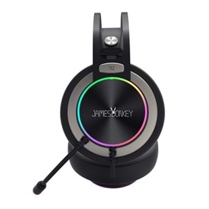James Donkey 712 Siyah 7.1 Surround RGB Gaming Kulaklık
