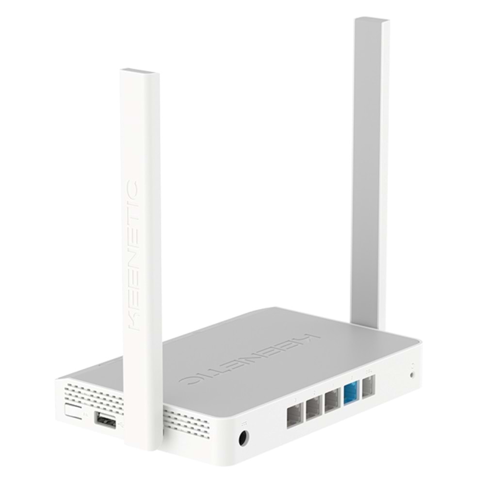 Keenetic Omni DSL KN-2012-01TR N300 Wi-Fi Mesh VDSL2/ADSL2 Modem Router 3-Port Fast Ethernet ve 1-Port Gigabit Ethernet Portu, USB Portu