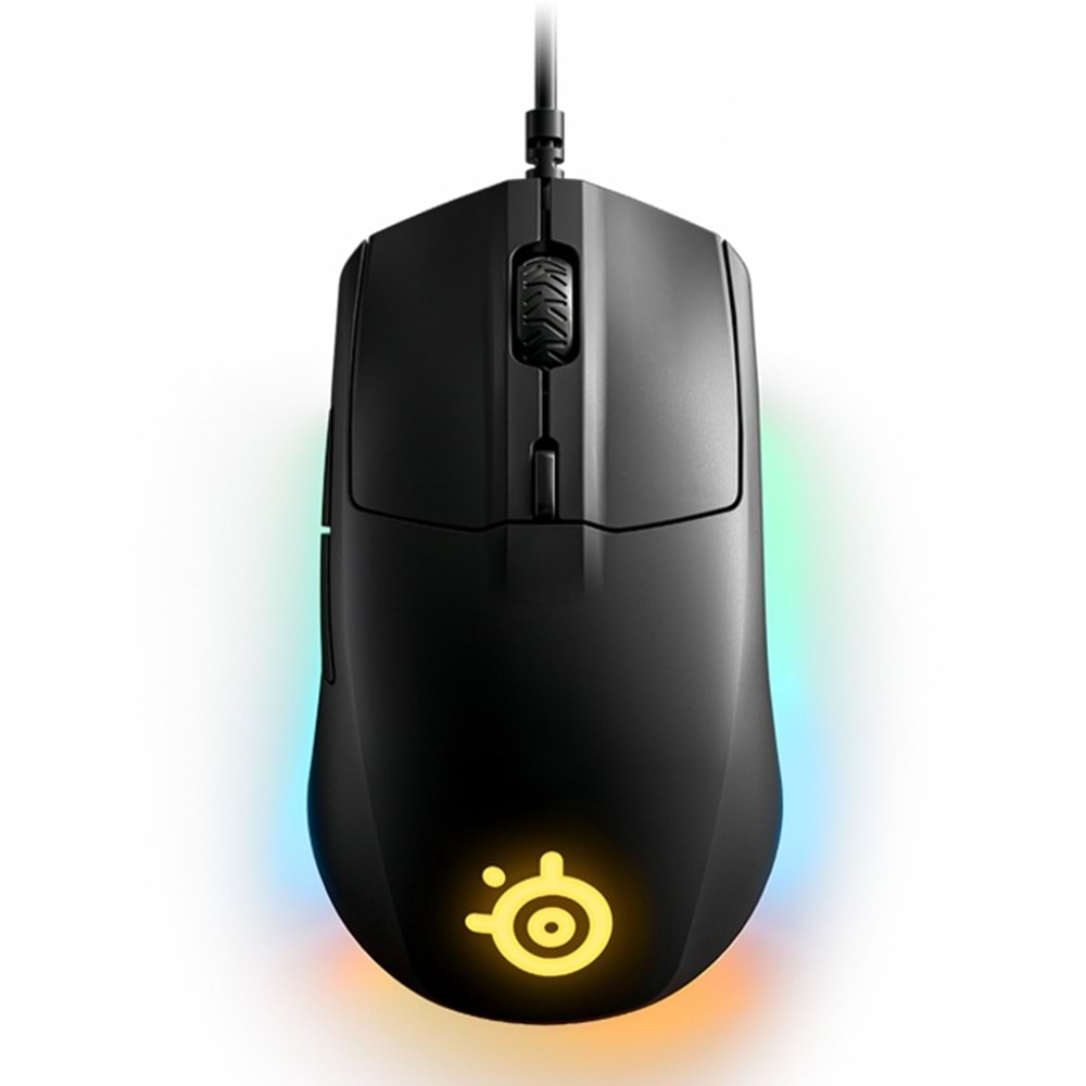 SteelSeries Rival 3 62513 Optik 6 Tuş 8500CPI Kablolu Gaming (Oyuncu) Mouse