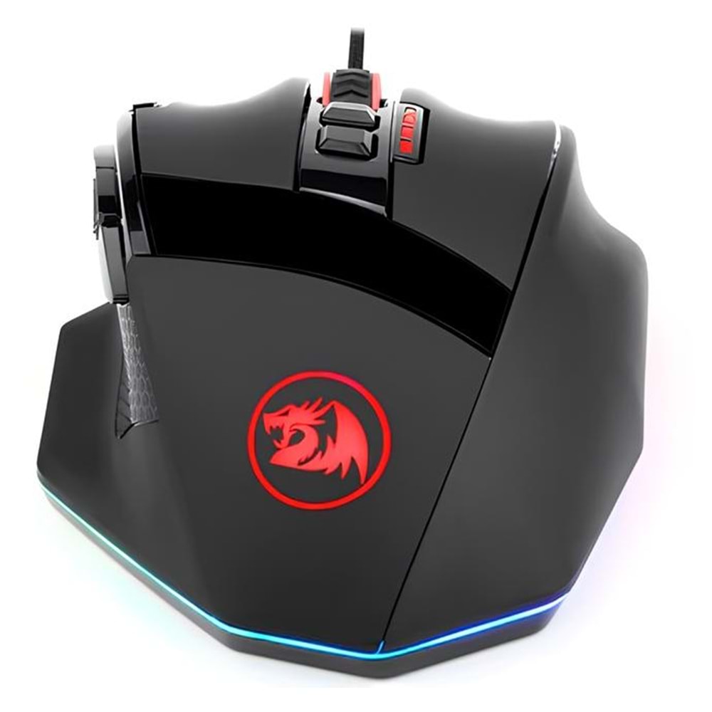 Redragon Sniper M801-RGB 16.000 DPI 9 Tuş RGB Optik Kablolu Gaming (Oyuncu) Mouse
