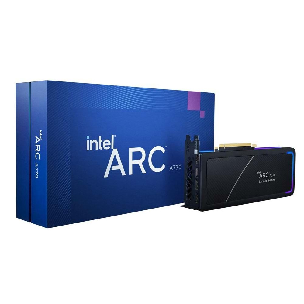 INTEL Arc A770 PCI Express 4.0 16GB GDDR6 256 Bit Ekran Kartı