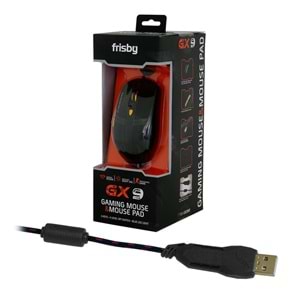 Frisby FM-G3290 GX9 Pro Optik 7Tuş 3200 DPI Gaming (Oyuncu) Mouse+MousePad