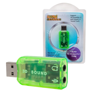 POWERMASTER 5.1 CHANNEL USB 2.0 SES KARTI