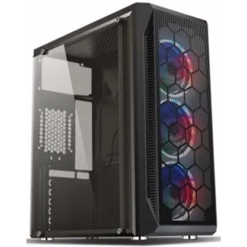 Hiper Zoe 3x120mm Rainbow Gaming ATX 600W Kasa
