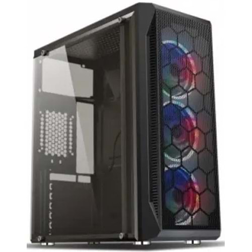 Hiper Zoe 3x120mm Rainbow Gaming ATX 600W Kasa