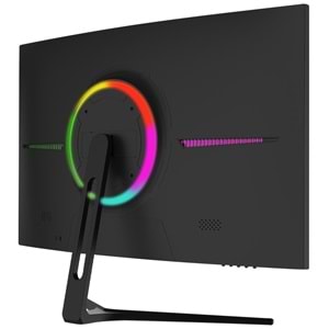 GamePower 27¨ Vivid F20 Curved RGB 100Hz 1ms 2x2W Speaker Gaming Monitör (VA Panel)