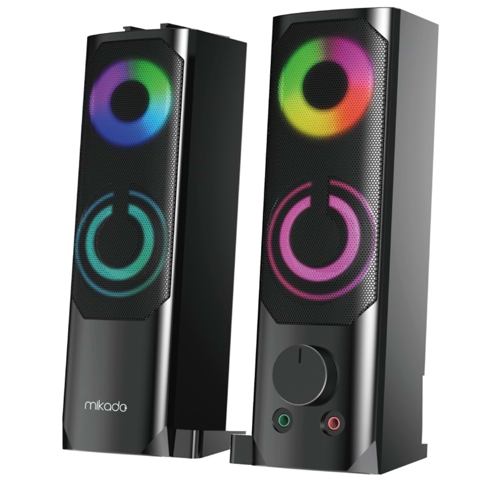 Mikado MD-S102 Siyah 2X3W Kablolu Ses Sistemi