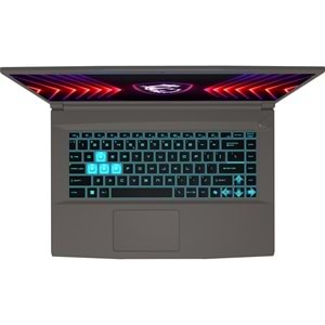 MSI THIN 15 B12VE-1626XTR Intel Core i5 12450H 16GB 512GB SSD RTX4050 Freedos 15.6