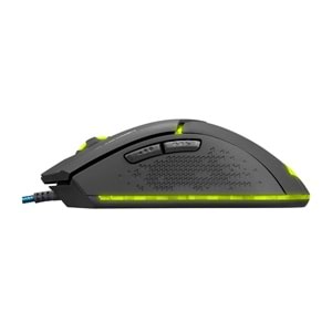 Everest Mercury X8 Usb Siyah 6D Optik Oyun Mouse