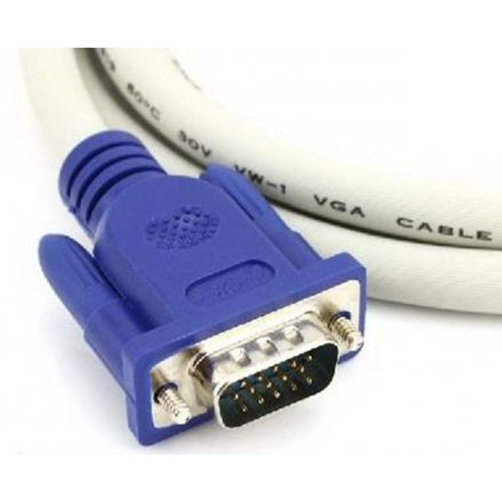 Vga Monitör Görüntü Kablosu 3 Metre Erkek-Erkek 4283