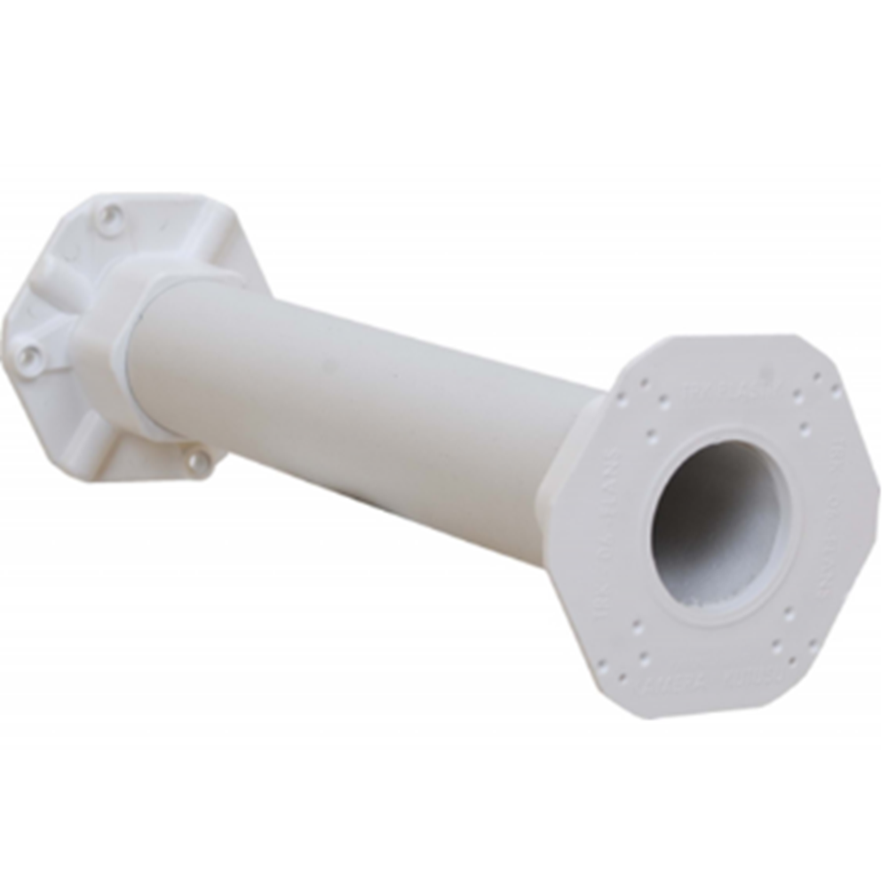 PowerGate TRK-FP-15M, 15Cm. Plastik Uzatma Montaj Ayak (Beyaz)