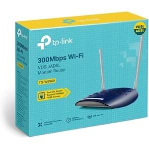 TP-Link TD-W9960, N300 Mbps Fiber/VDSL/ADSL Modem Router