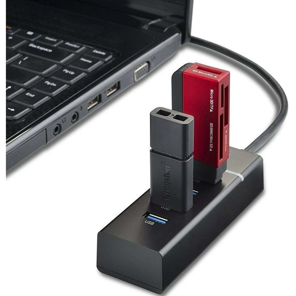 4 Port Usb 3.0 Çoğaltıcı Çoklayıcı Hub Adaptör Switch 4360