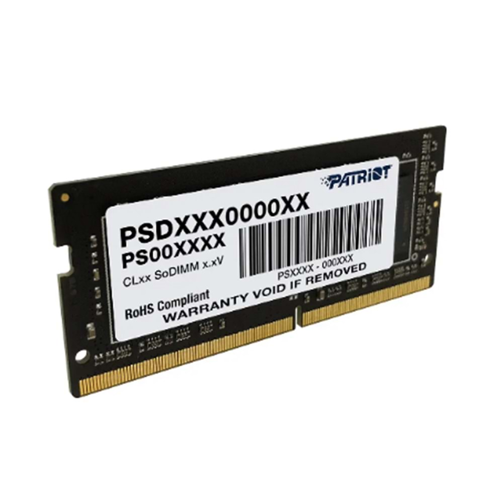 Patriot Signature Line PSD416G320081S 16GB(1x16GB) DDR4 3200MHz CL22 SODIMM Ram(Bellek)