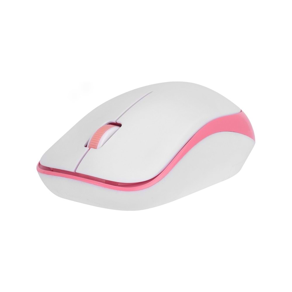 Everest SM-833 Usb Beyaz/Pembe 1200dpi Optik Kablosuz Mouse