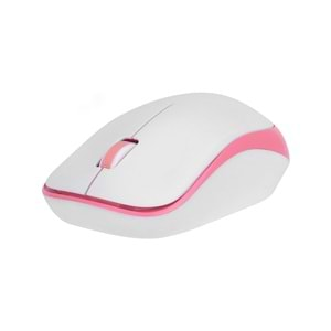 Everest SM-833 Usb Beyaz/Pembe 1200dpi Optik Kablosuz Mouse