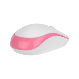 Everest SM-833 Usb Beyaz/Pembe 1200dpi Optik Kablosuz Mouse