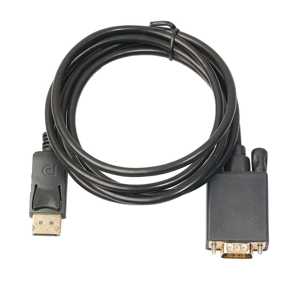 Displayport To Vga Çevirici Monitör Projeksiyon Kablosu 4643