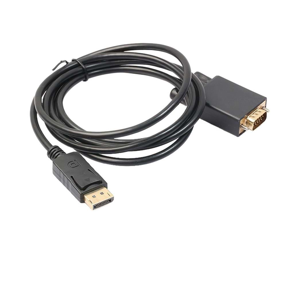 Displayport To Vga Çevirici Monitör Projeksiyon Kablosu 4643