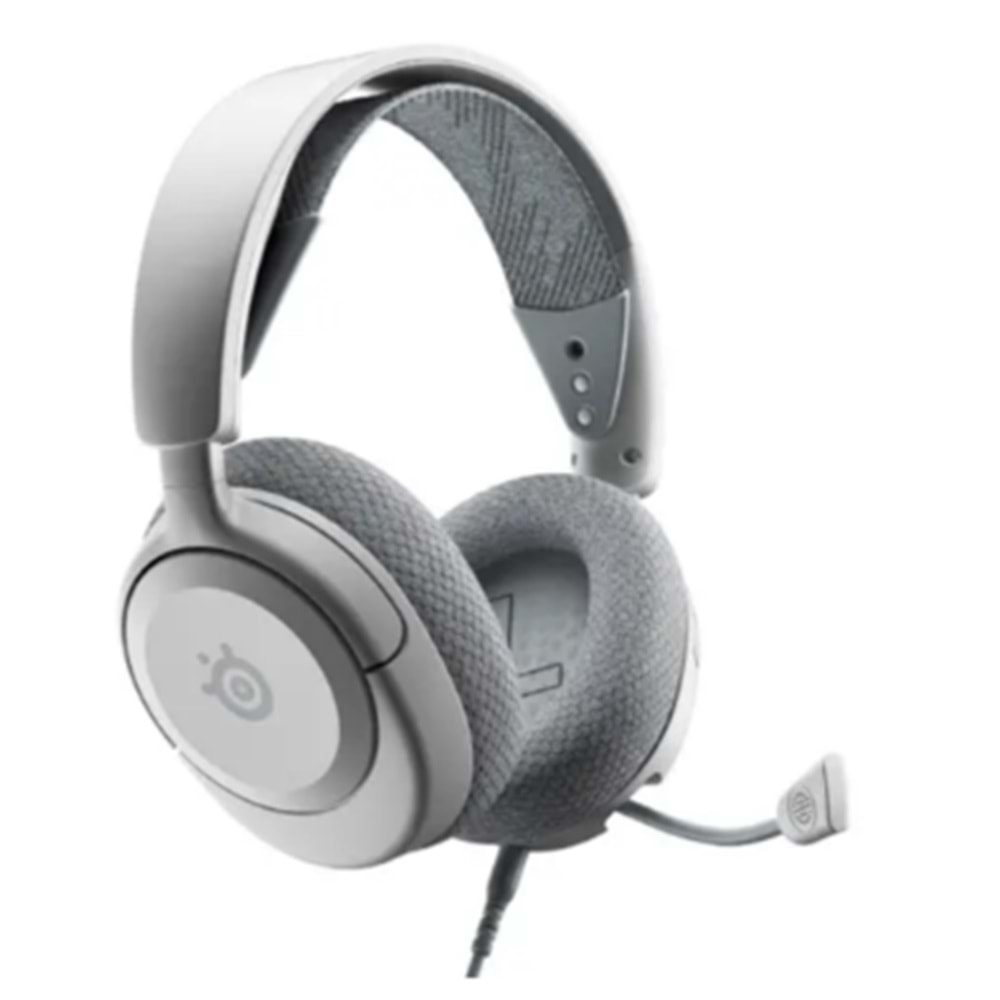 SteelSeries Arctis Nova 1 White 61607 Mikrofonlu Beyaz Kablolu Gaming (Oyuncu) Kulaklık