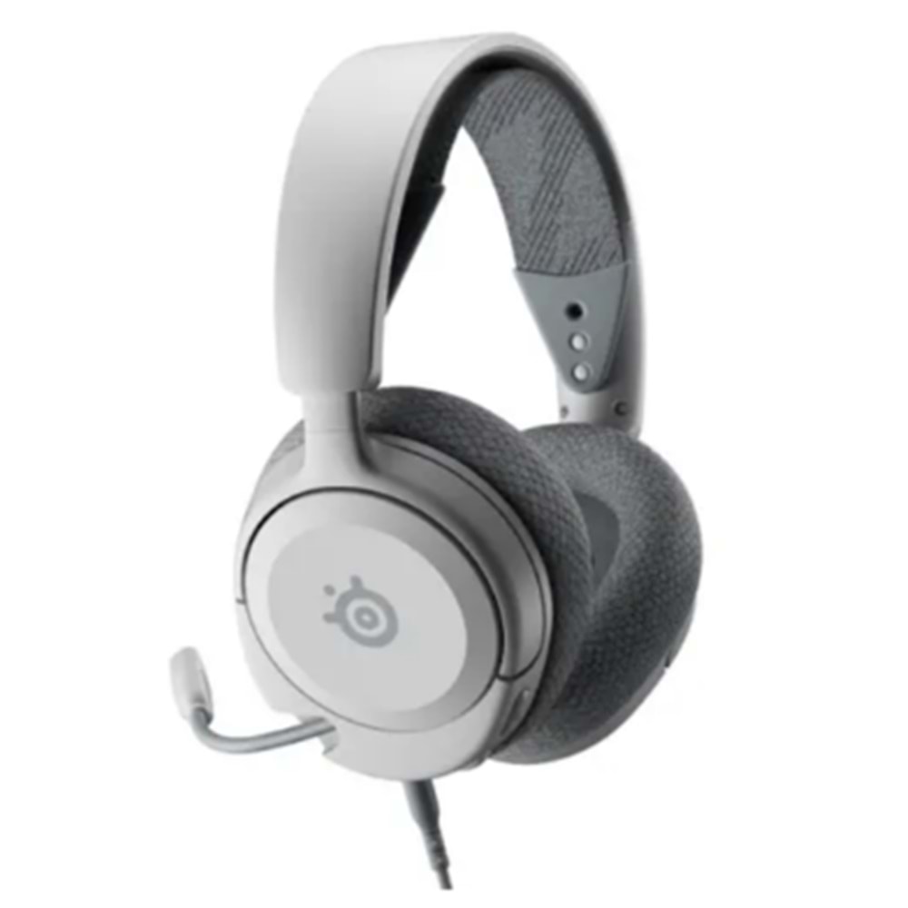 SteelSeries Arctis Nova 1 White 61607 Mikrofonlu Beyaz Kablolu Gaming (Oyuncu) Kulaklık