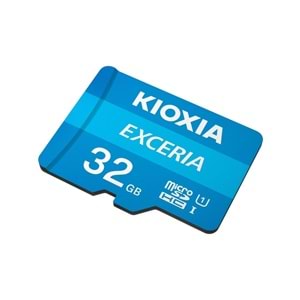Kioxia 32GB Exceria Micro SDHC UHS-1 C10 100MB/sn Hafıza Kartı (LMEX1L032GG2)