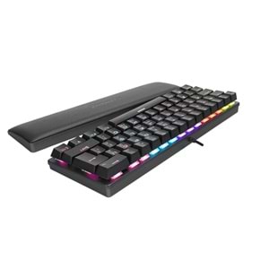 Rampage ALLY K11 Siyah Rainbow Q Bilek Destekli Blue Switch Mekanik Gaming (Oyuncu) Klavye