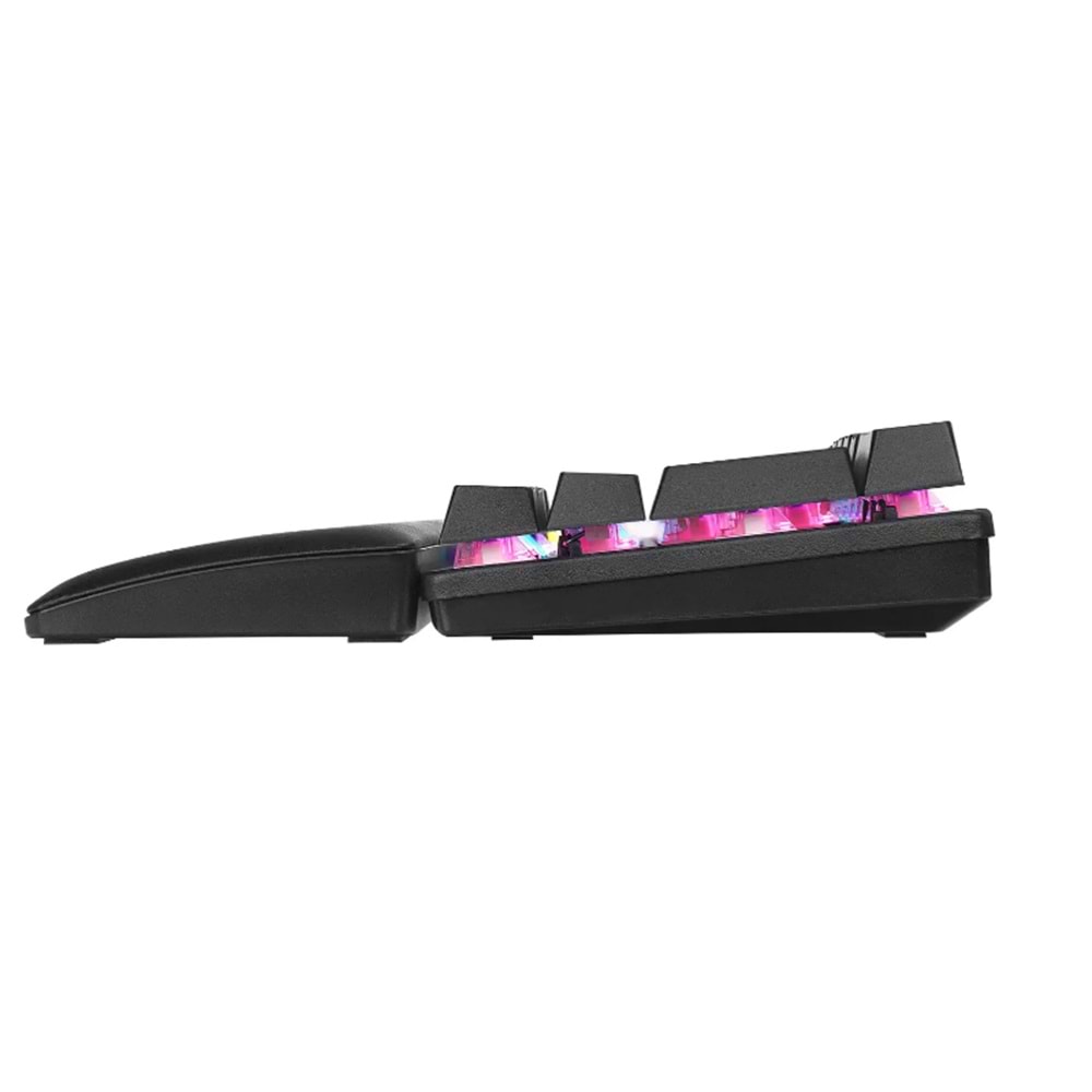 Rampage ALLY K11 Siyah Rainbow Q Bilek Destekli Blue Switch Mekanik Gaming (Oyuncu) Klavye