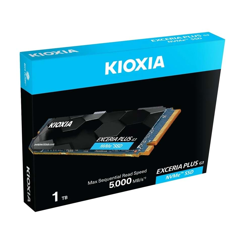 Kioxia Exceria Plus G3 LSD10Z001TG8 1TB Gen4 5000/3900MB/sn NVMe PCIe M.2 SSD