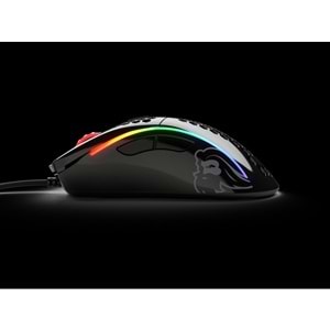 Glorious Model D Kablolu Parlak Siyah RGB Oyuncu Mouse 69Gr