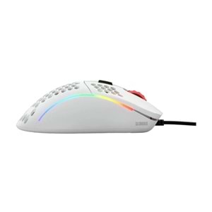 Glorious Model D Kablolu Parlak Beyaz RGB Oyuncu Mouse 69 Gr
