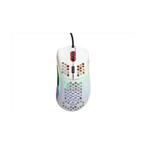 Glorious Model D Kablolu Parlak Beyaz RGB Oyuncu Mouse 69 Gr