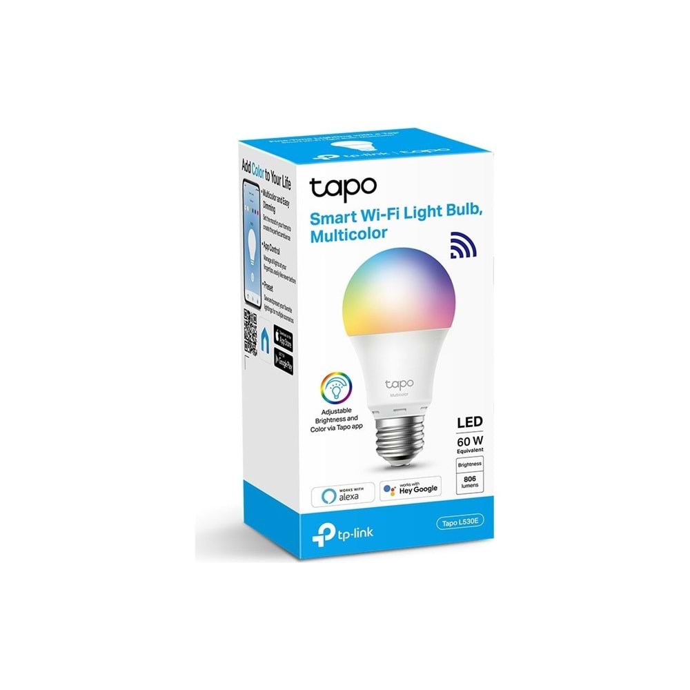 TP-LINK Tapo L530E Çok Renkli Akıllı Wi-Fi Ampulü