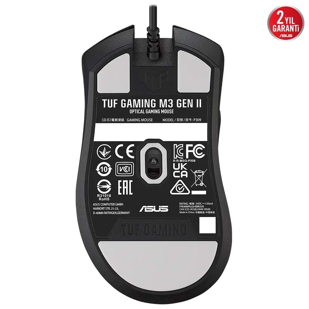 ASUS TUF Gaming M3 Gen II 8000 DPI 6 Tuş Kablolu Gaming (Oyuncu) Mouse