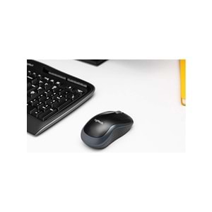 Logitech MK330 Kablosuz Türkçe Klavye Mouse Seti - Siyah