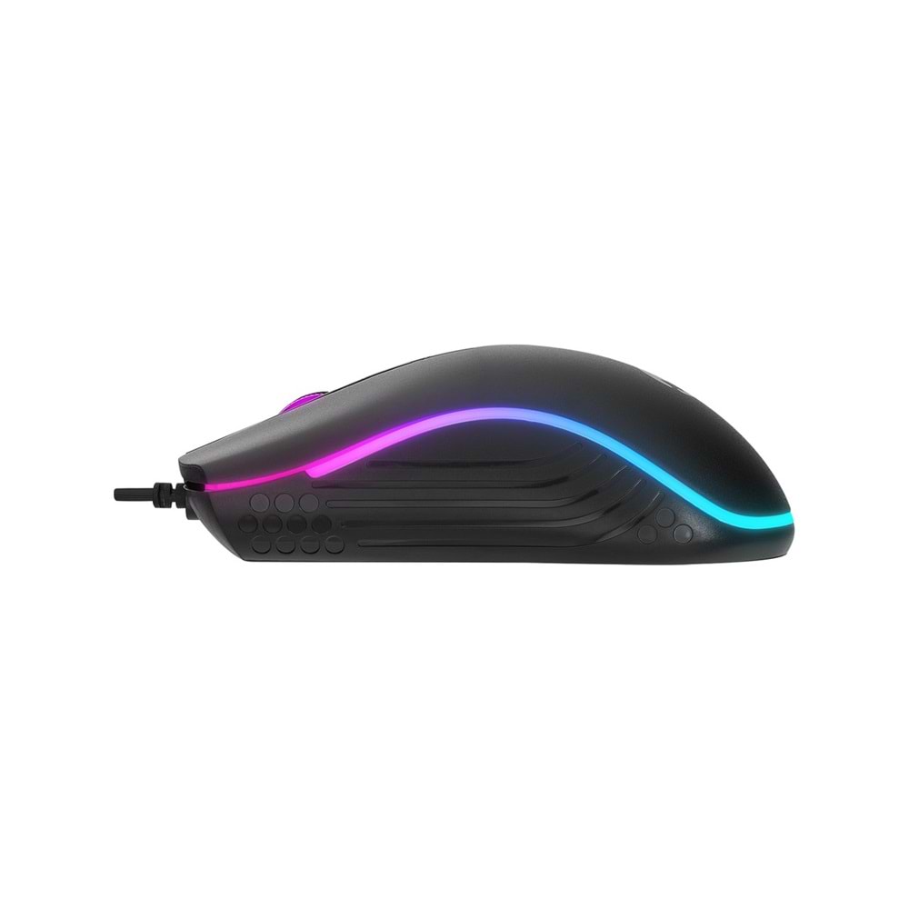 Everest SM-M9 USB Kablolu Siyah 3D Optik LED Mouse