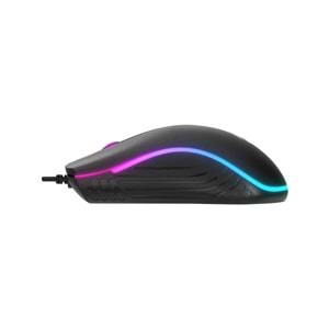 Everest SM-M9 USB Kablolu Siyah 3D Optik LED Mouse