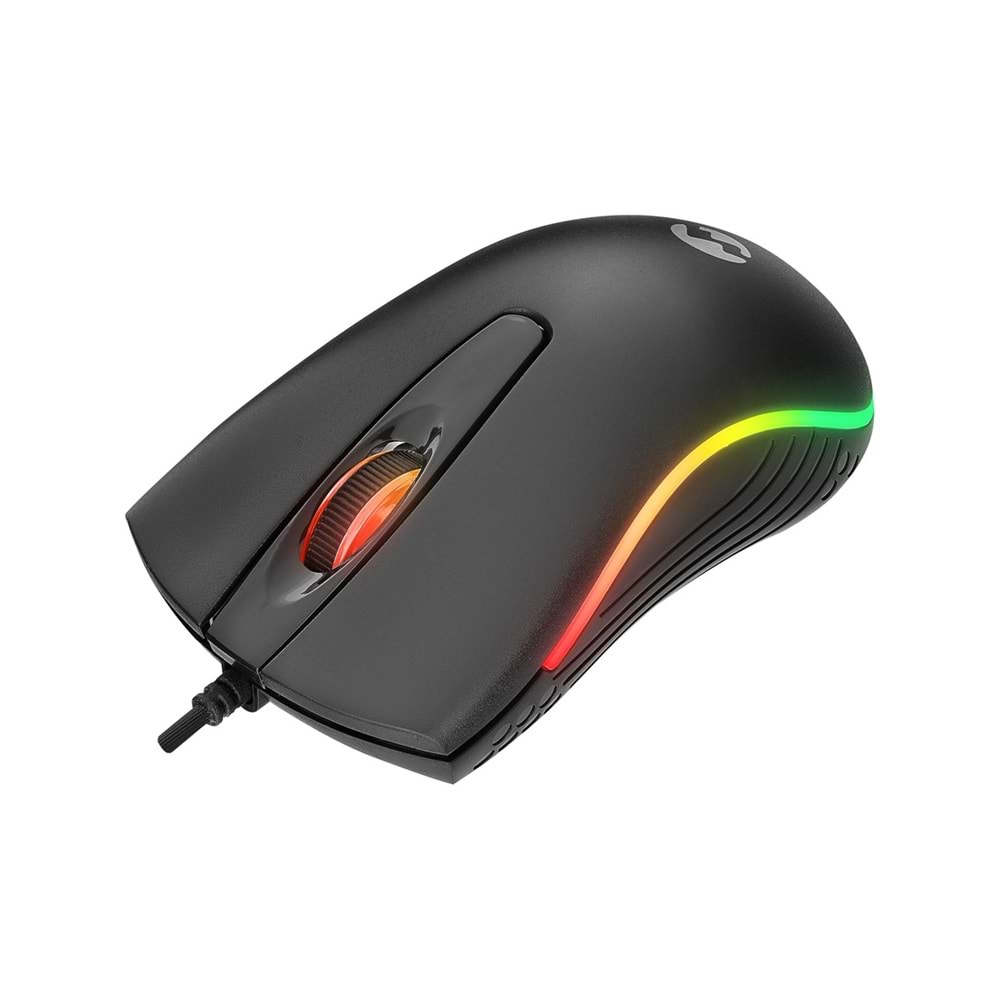 Everest SM-M9 USB Kablolu Siyah 3D Optik LED Mouse