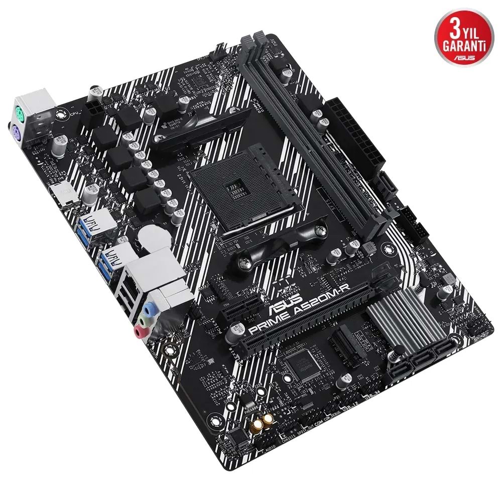ASUS Prime A520M-R AMD Soket AM4 DDR4 5100MHz mATX Anakart