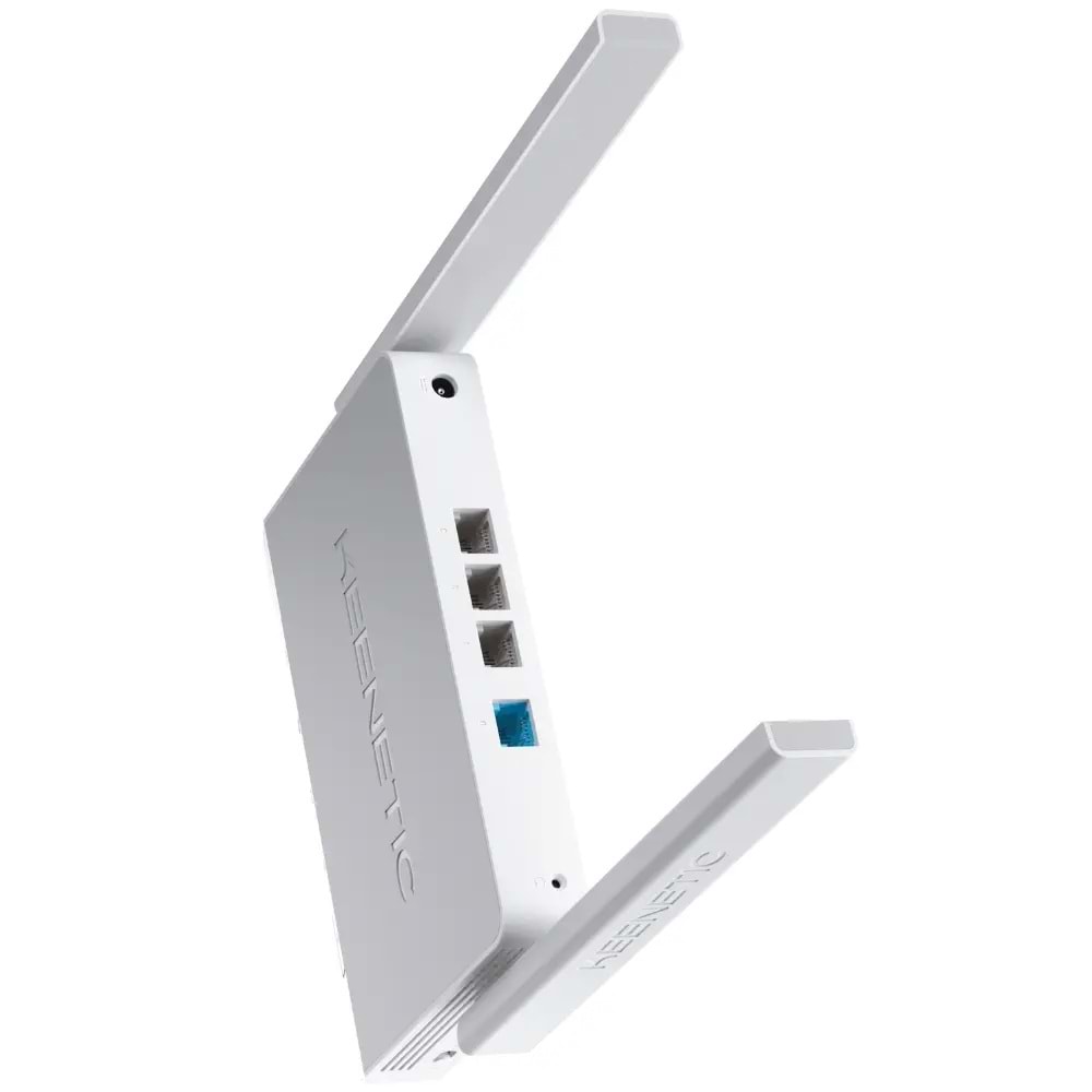 Keenetic Explorer KN-1613 AC1200 Wi-Fi Mesh Ebeveyn Kontrol Fiber VPN Router Menzil Genişletici Access Point 4x100Mbit/s