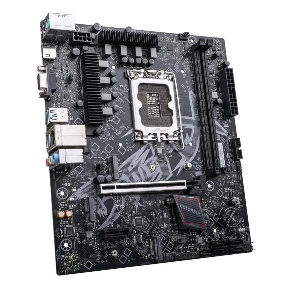 COLORFUL BATTLE-AX B760M-K V20 DDR5 7200MHz mATX Gaming (Oyuncu) Anakart
