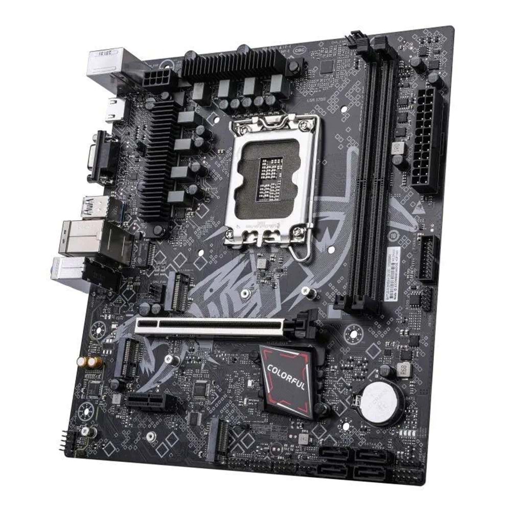 COLORFUL BATTLE-AX B760M-K V20 DDR5 7200MHz mATX Gaming (Oyuncu) Anakart