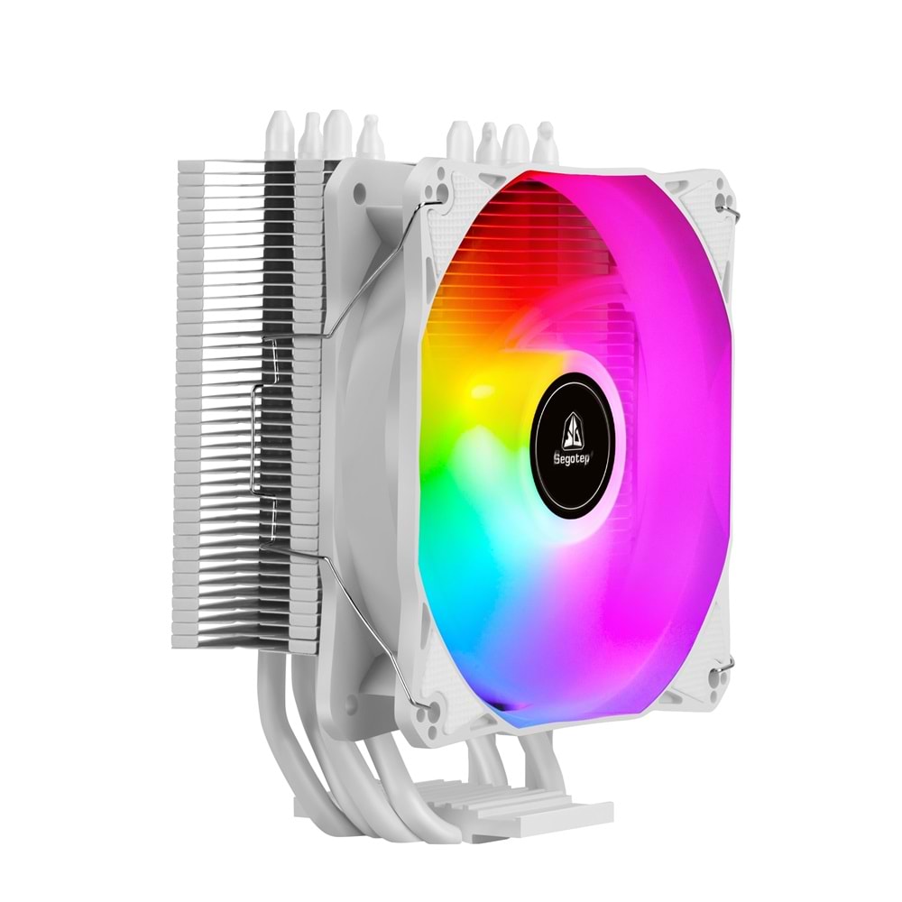 Segotep Frozen Tower T4-W Beyaz 120mm Kule Tipi İşlemci Soğutucu (LGA 1700 Uyumlu)