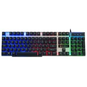 FRISBY Gamemax FK-G508QU 3 Renk Işıklı USB Gaming Klavye