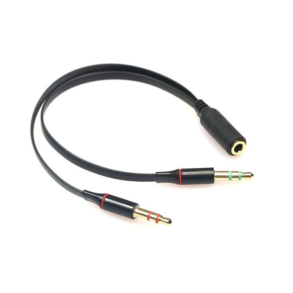 Kulaklık Mikrofon Çevirici Ayırıcı Switch Splitter 3.5mm 4457